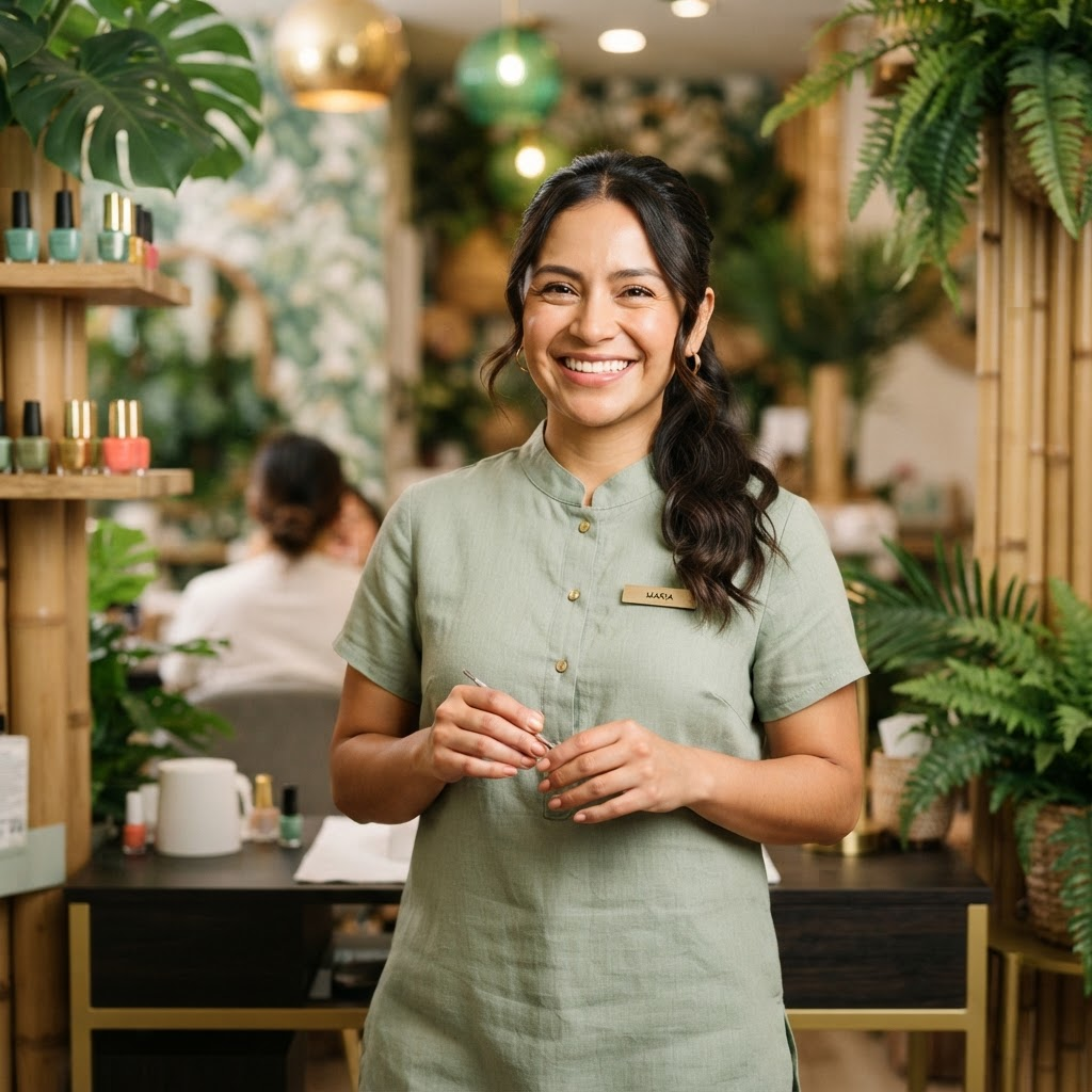 Maria Alvarado, Founder & Master Nail Artist at Beliza Serenity Nails & Spa